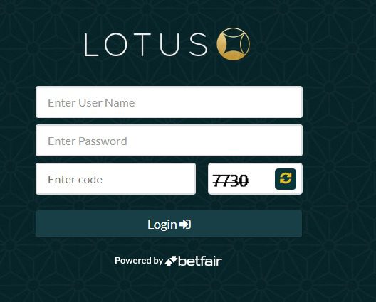 Lotus 247 bet site login